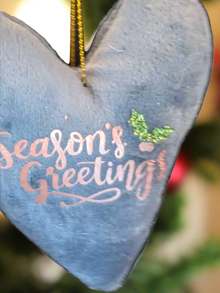 Handmade Velvet Christmas Tree Decorations