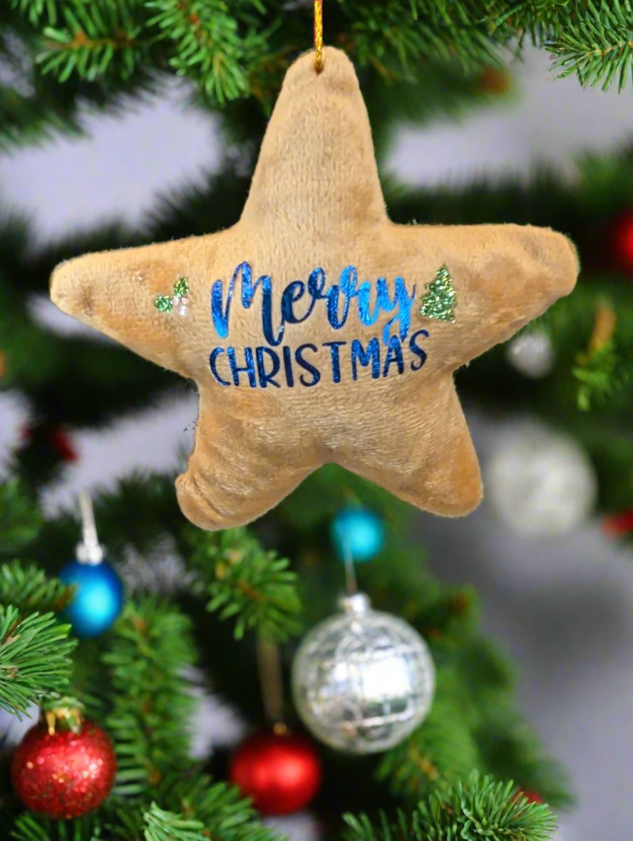 Handmade Velvet Christmas Tree Decorations