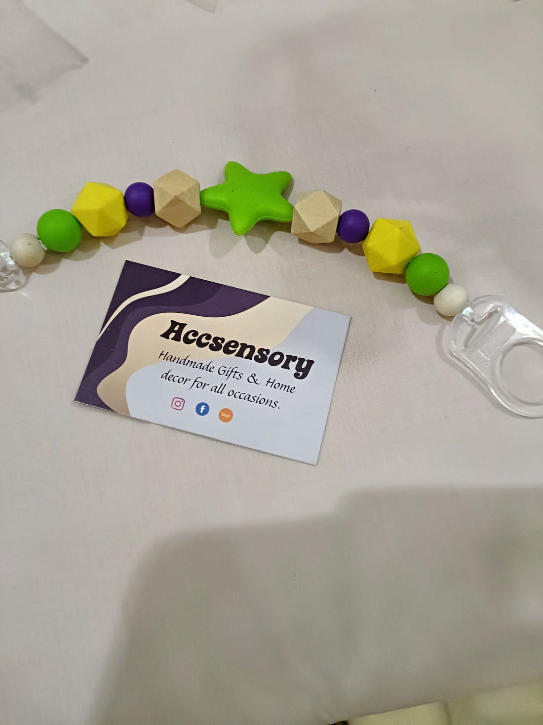 Sensory Dummy Clip - Secure &amp; Stylish | Accsensory
