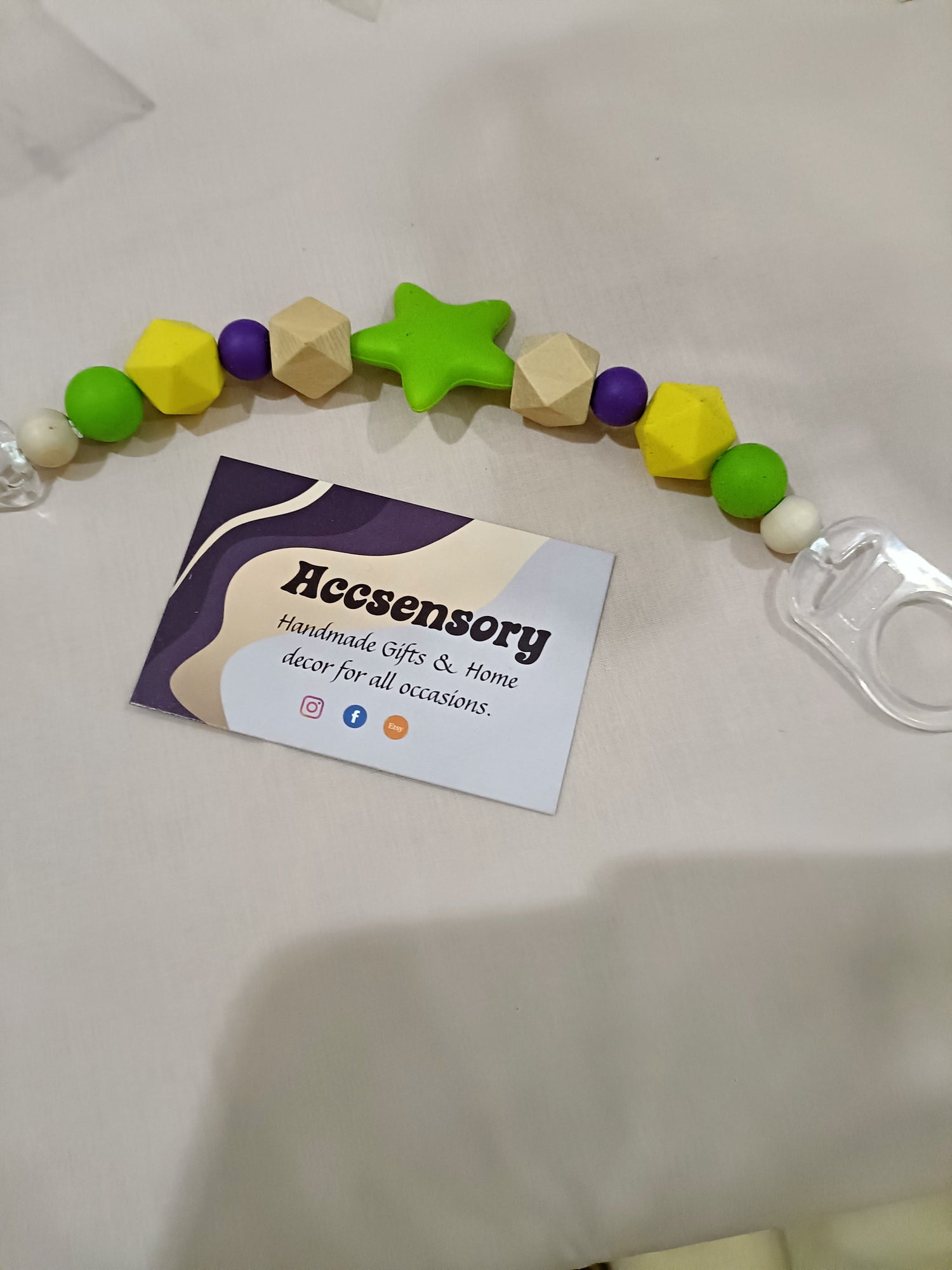 Sensory Dummy Clip - Secure &amp; Stylish | Accsensory