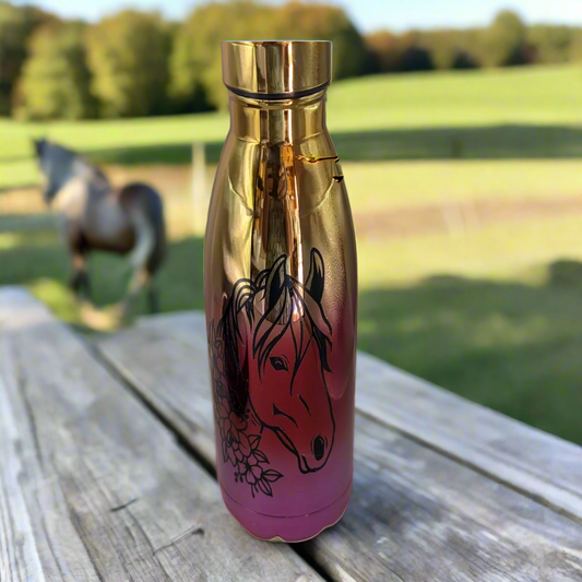 Durable Horse Thermos Bottle - Keep Drinks Hot/Cold | Accsensory