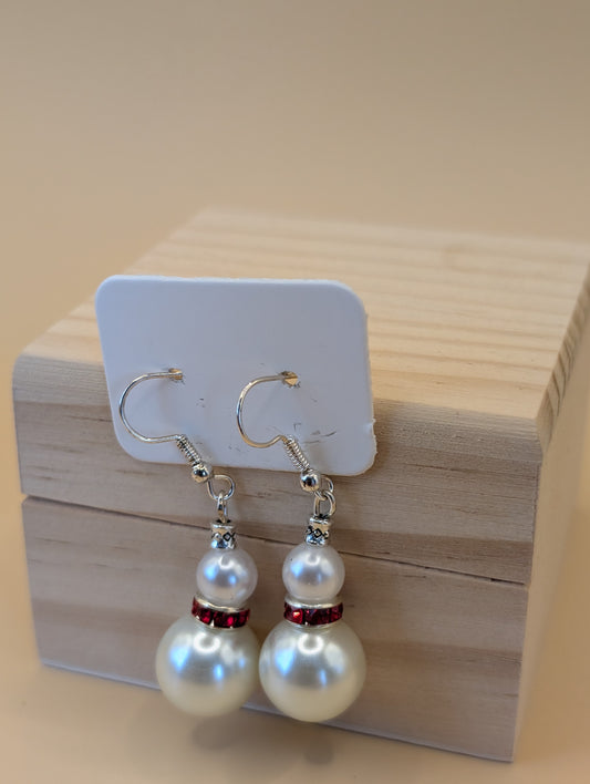 Snowman Earrings - Festive Jewelry for Winter | Accsensory