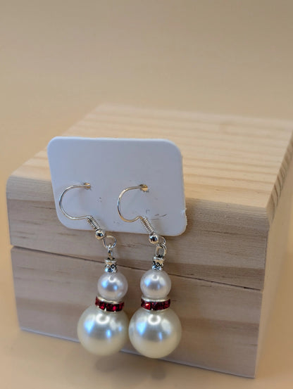 Snowman Earrings - Festive Jewelry for Winter | Accsensory
