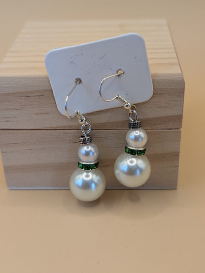 Snowman Earrings - Festive Jewelry for Winter | Accsensory
