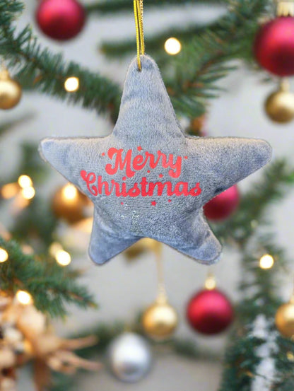 Handmade Velvet Christmas Tree Decorations