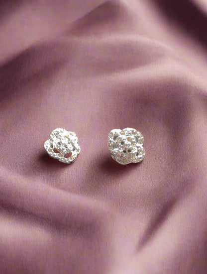 Zirconia Stud Earrings - Elegant &amp; Sparkling | Accsensory